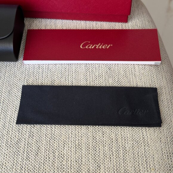 Cartier Eyewear Panthère de Cartier oversized sunglasses CT0356S-003 $1245 main image 14